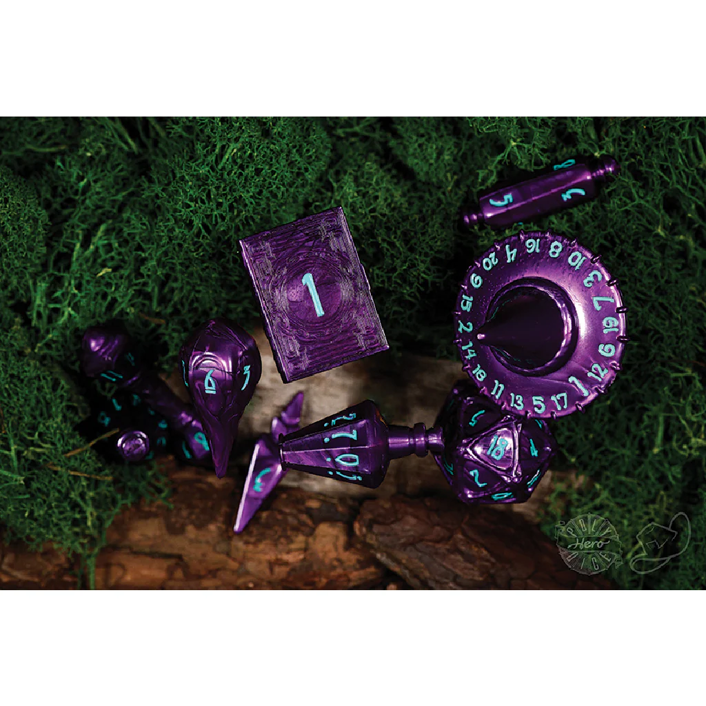 PolyHero Wizard 8 Dice Set Wizardstone
