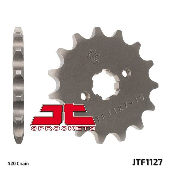 JT. standard steel 1127 - 420 15 teethRef: Jtc01876A / 1077205002