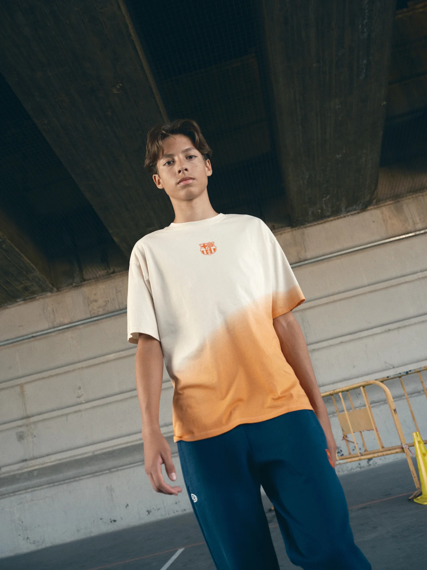 T-Shirt Faded Barça Essentials - Junior