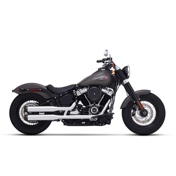 Rinehart Racing MUFFLER CHROME/BLACK - GreyRef: 1801-1235 / 18011235