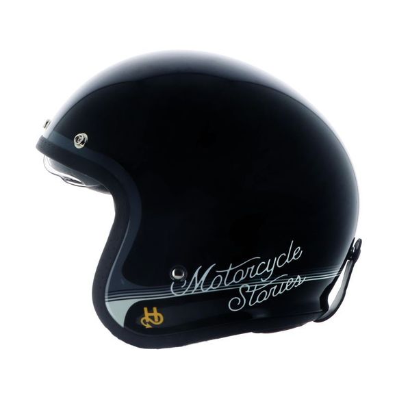 Helstons MUSIC jet helmet - BlackRef: HS1346