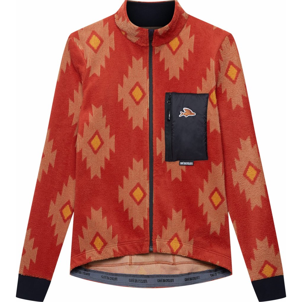 Café du Cycliste Solange Long Sleeve Jersey Women - clay/sandstone