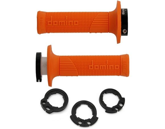 Poignées de guidon Domino D-Lock - 116mm UniverselRef : DO00102A / 1120742004