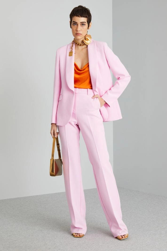 Shawl collar blazer - PINK