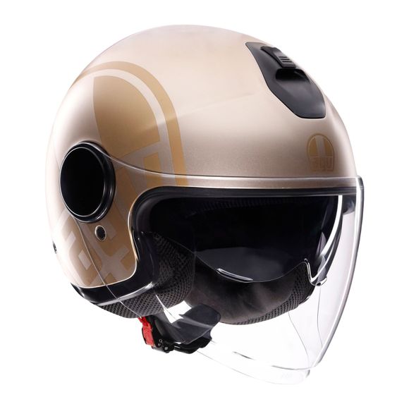 AGV ETERES Jet Helmet - SIROLO - White / YellowRef: AG1080