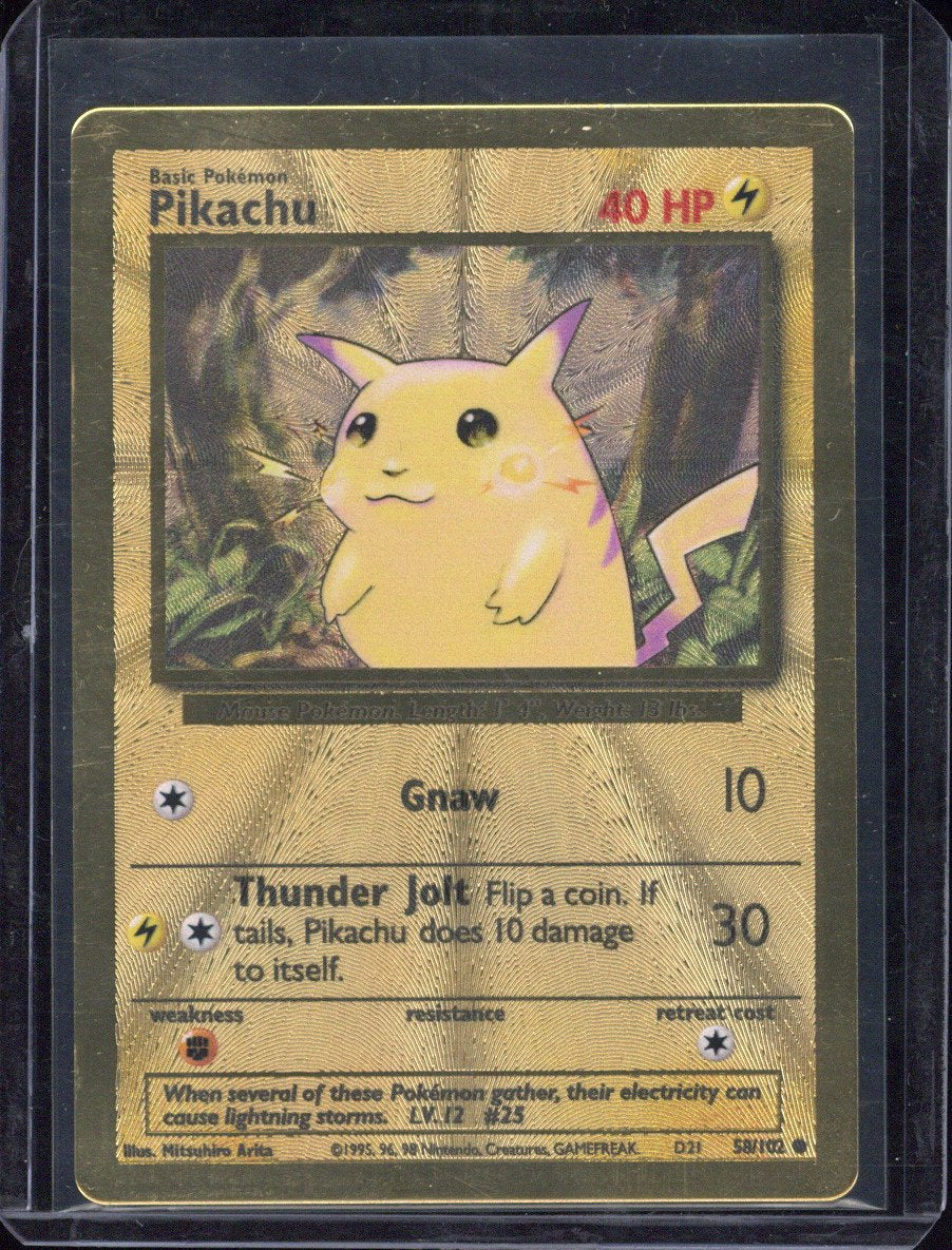 2021 Pokemon Celebrations Pikachu Ultra-Premium Collection #58