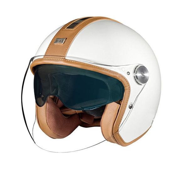 Nexx X.G30 - Groovy - white / beige jet helmetRef: Ne0591-Wc2154