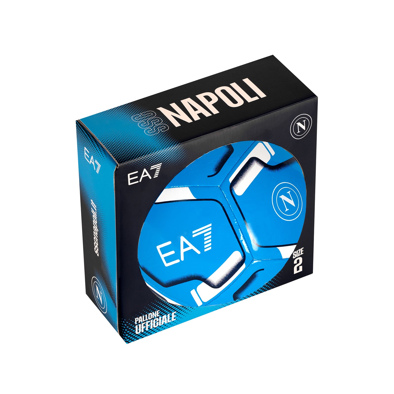 SSC Napoli Twist Sky Blue Ball Size 2