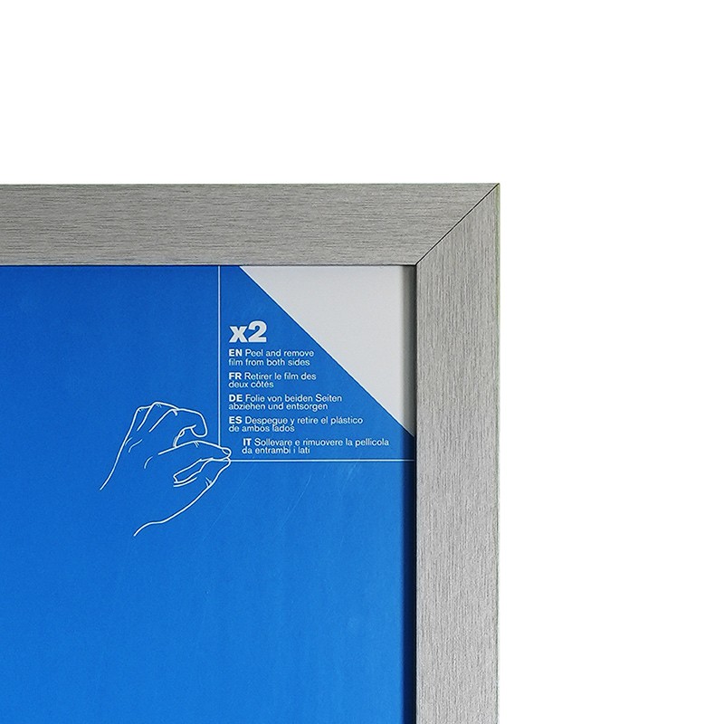 MDF Silver Frame Chibi (52x38 cm)