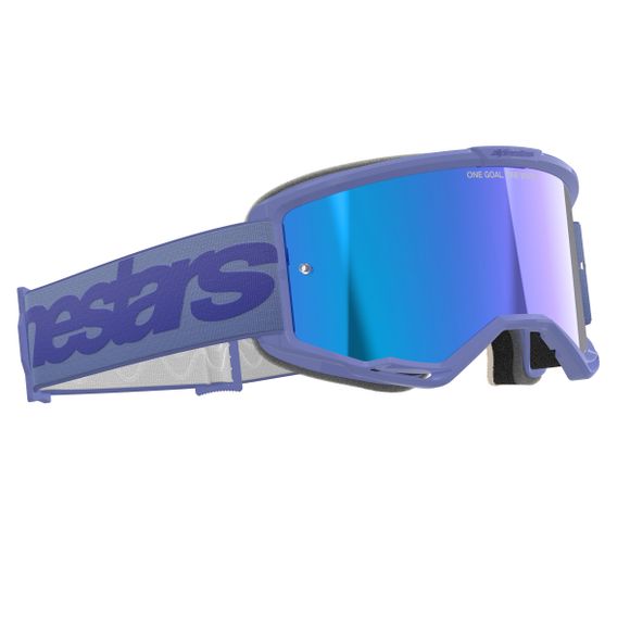 Alpinestars VISION 5 WORDMARK IRIDIUM 2025 cross goggles - PurpleRef: ap3748 / 5102425-3116-os