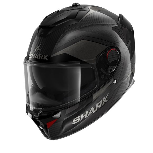 Shark SPARTAN GT PRO CARBON full face helmet - RITMO - Black / GrayRef: SH1666-C65196