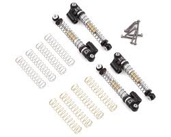 Hot Racing Axial SCX24 Aluminum Threaded Telescopic Shock HRASXTF485TR04