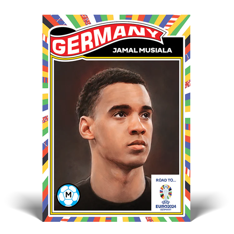 Road to UEFA EURO 2024 Living Set Card 18 - Jamal Musiala
