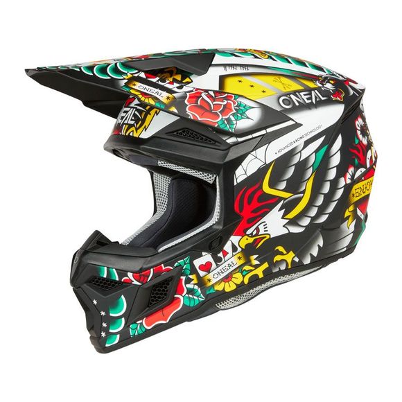 O'Neal 3SRS cross helmet - INKED - CHILDREN - MulticolorRef: OL2055