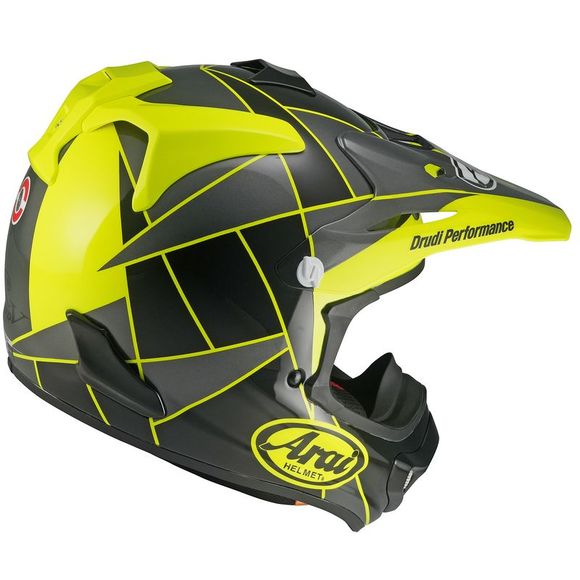 Arai MX-V EVO PEAK 2026 cross helmet - YellowRef : AI0649