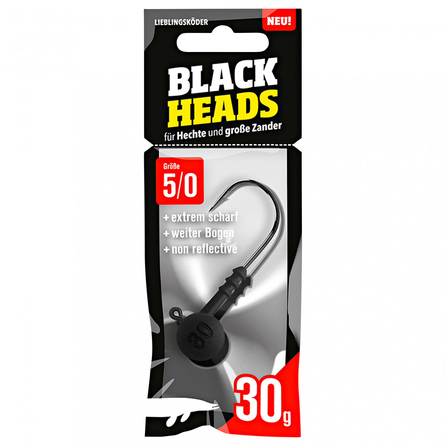 Lieblingsköder Fishing hook Black Head Sharp (5\/0)