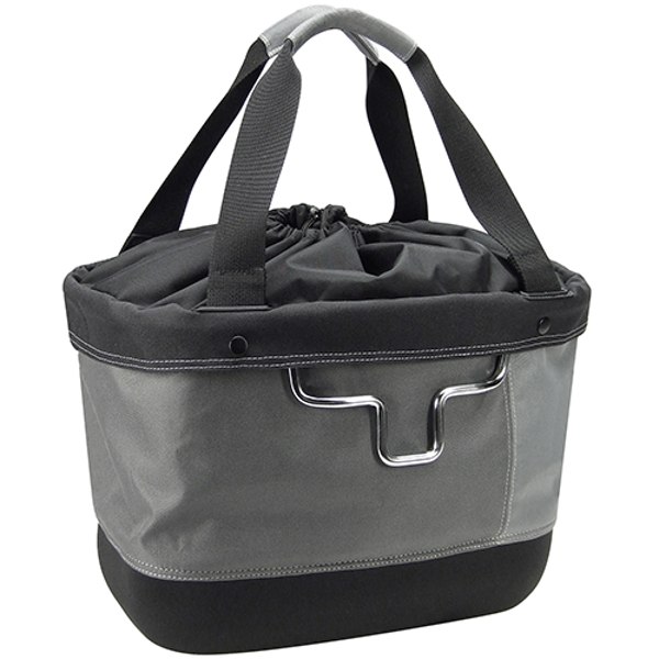 KLICKfix Shopper Alingo 0306 Bike Basket - 17L - grey
