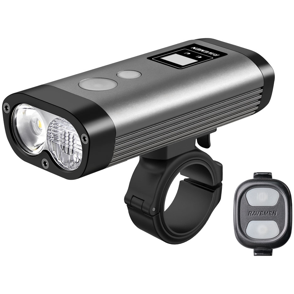 Ravemen PR2000 Bike Headlight - Grey