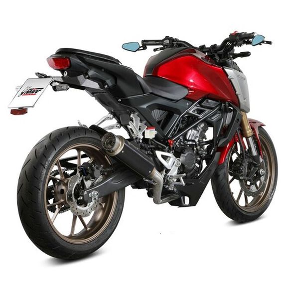 Mivv GP PRO Complete Stainless Steel System BlackHONDA 125 CB 125 R NEO SPORT CAFE ABS - 2021 - 2024Ref: MV9783 / 1106741002