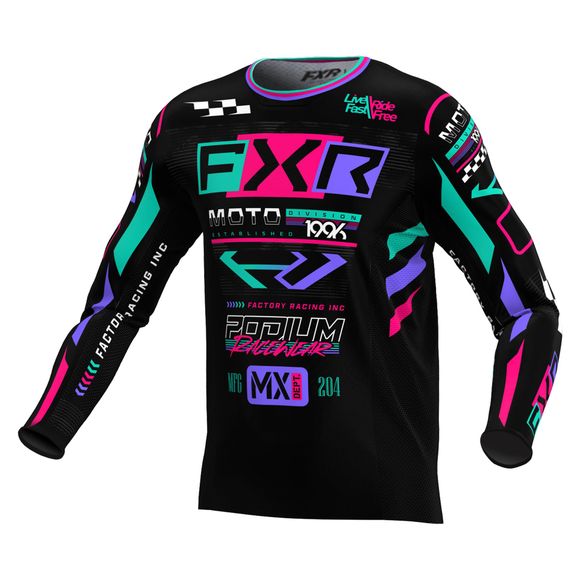 Cross jersey FXR Podium Gladiator 2025 - BlackRef: FXR1531