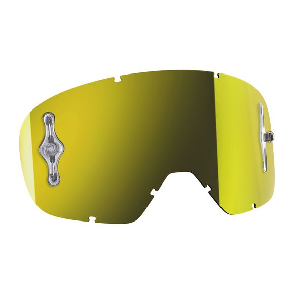 Ecran Masque Scott WORKS IRIDIUM JAUNE - BUZZ - JauneRef : SCO0828 / 248777301