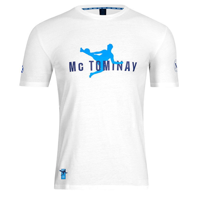 SSC Napoli White Scott McTominay T-Shirt