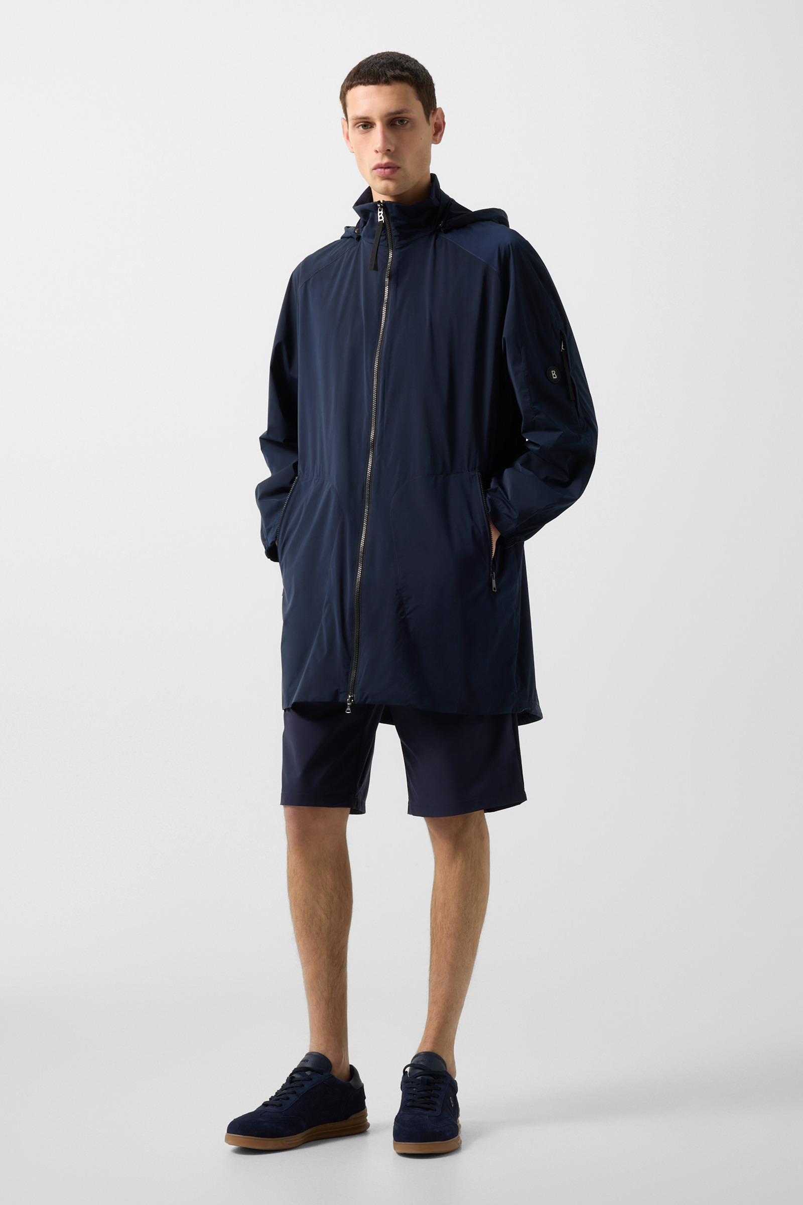 Parka Jalen in Navy blue