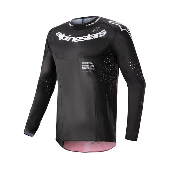 Maillot cross Alpinestars SUPERTECH - WARD 2025 - Noir / RougeRef : AP3200