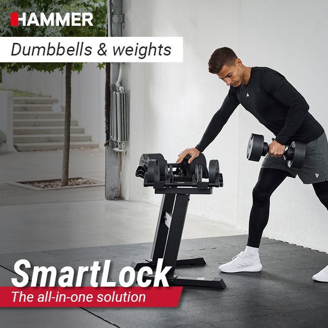 SmartLock dumbbell set