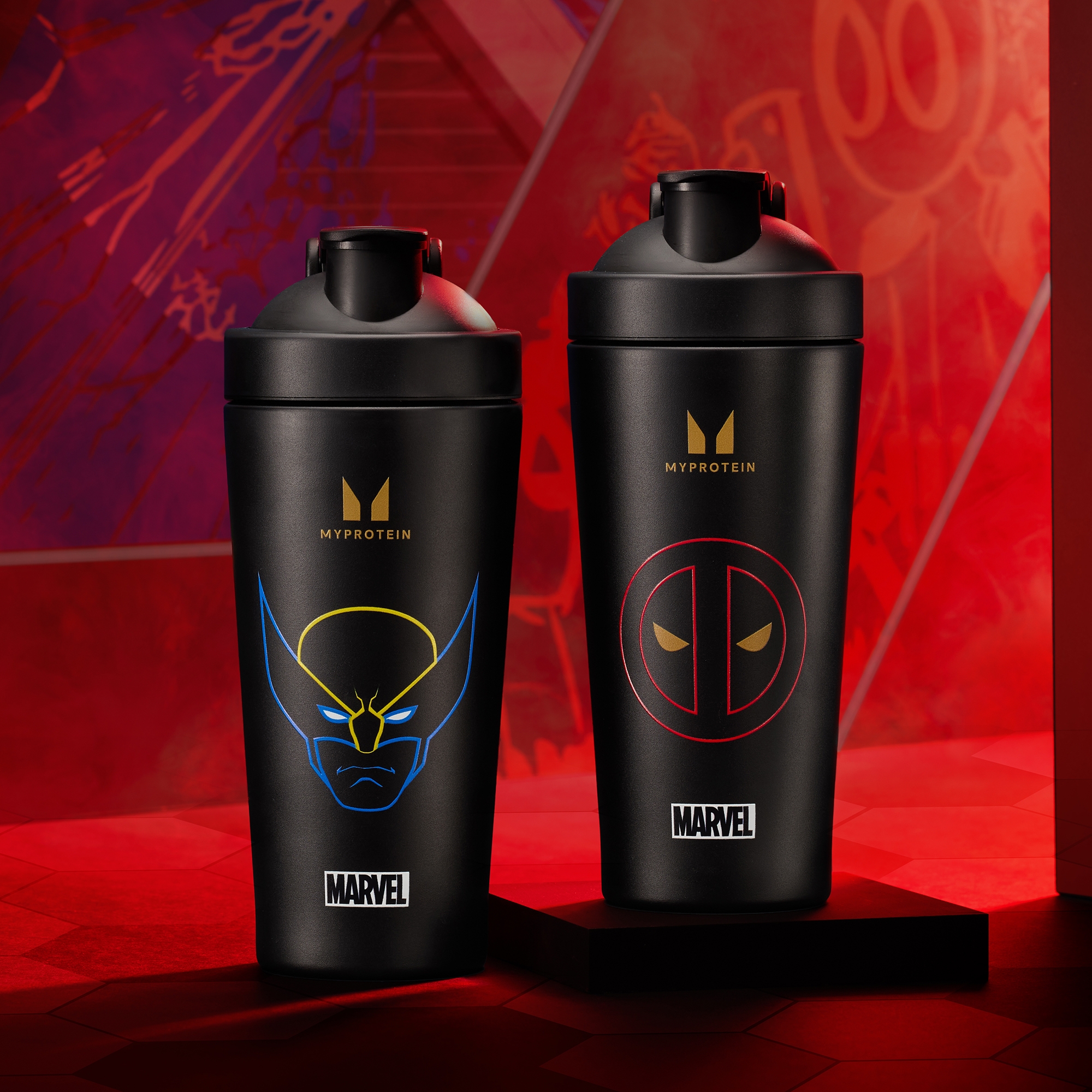 Deadpool Metal Shaker - Black