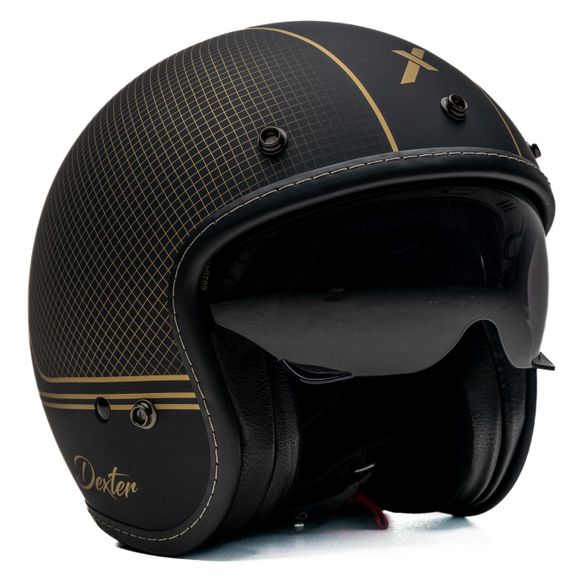 Casque jet Dexter ELEMENT SUGAR HILL - NoirRef : DX0713
