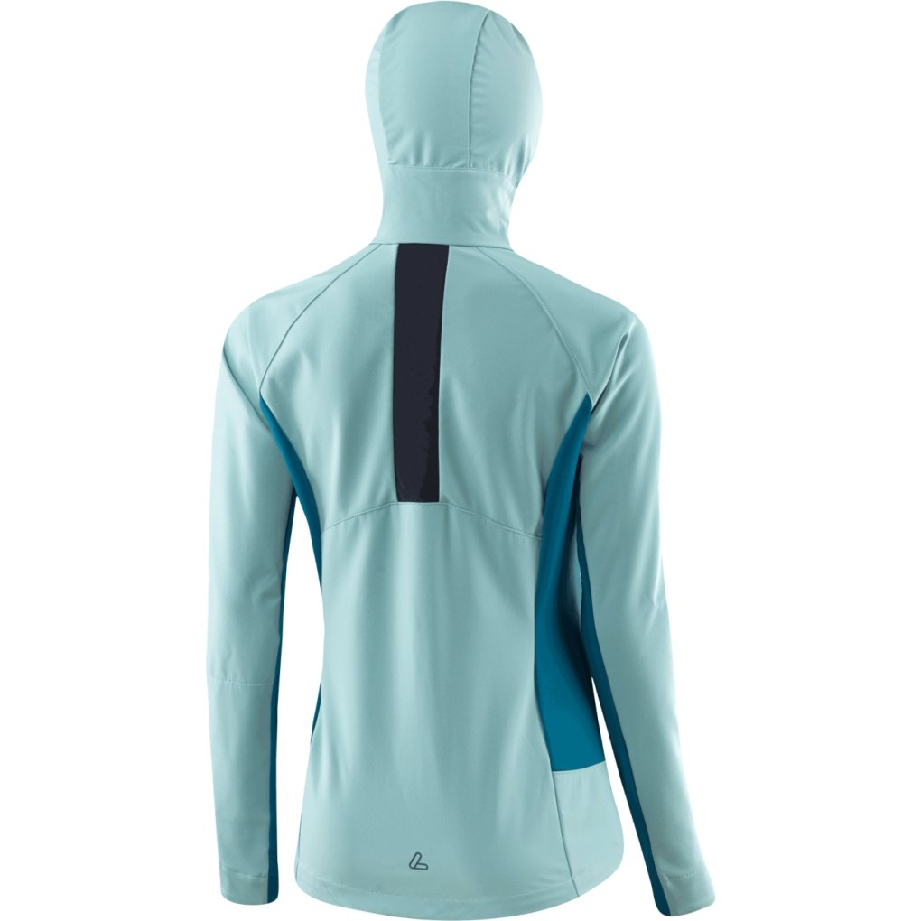 Löffler XC-Pure TXS Hooded Jacket Women - yuma blue 337