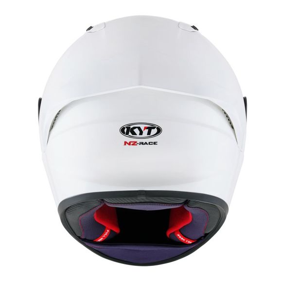 Full headset KYT nz -tray plain - white / blackRef: KYT0114