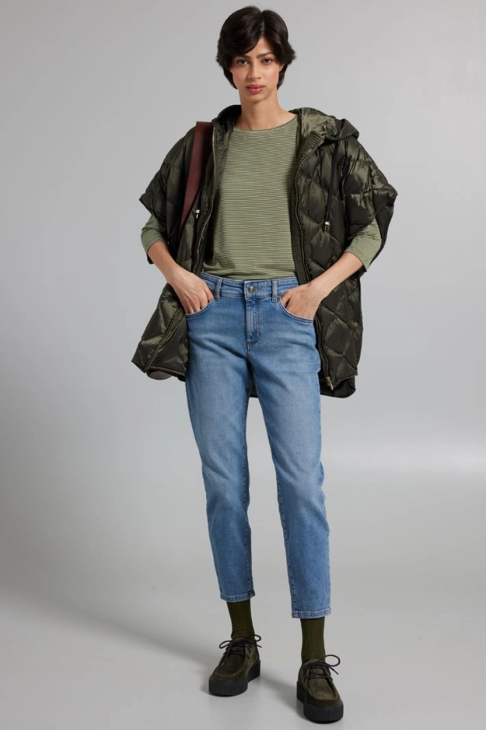 Cigarette denim jeans - DENIM LIGHT BLUE