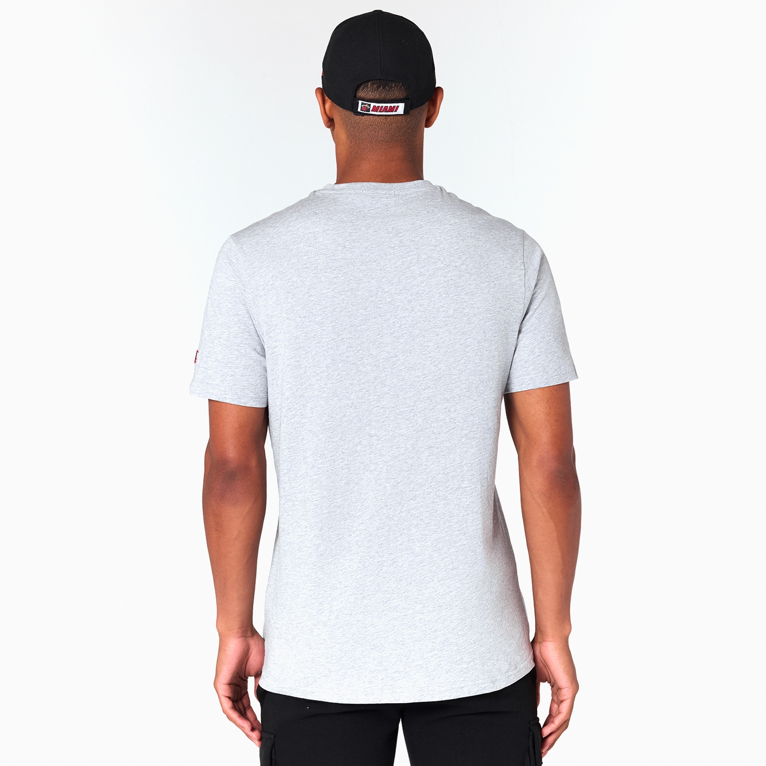 Miami Heat Team Logo NBA T-Shirt Gray