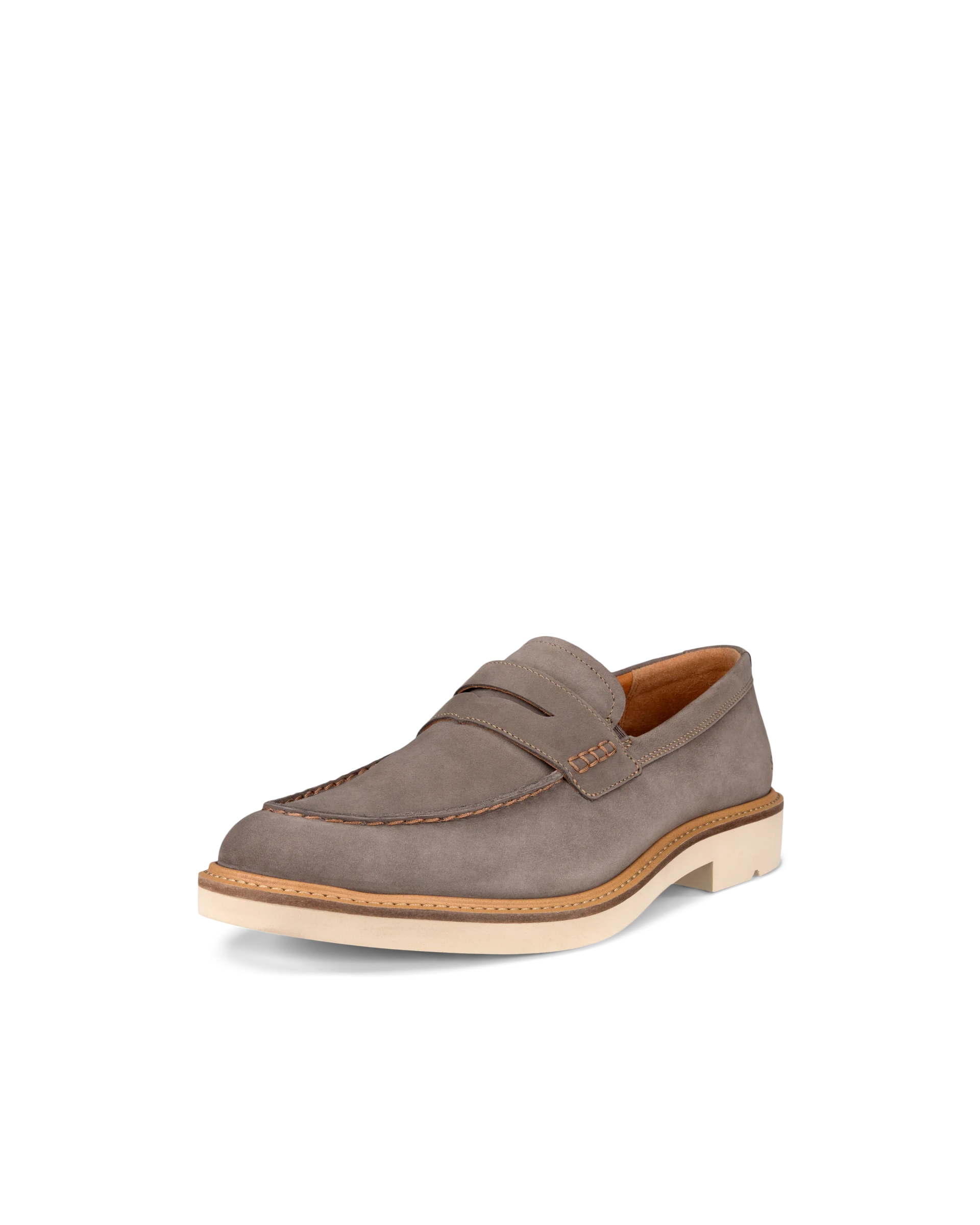 ECCO METROPOLE LONDON Herren Nubukleder Schuhe Grau