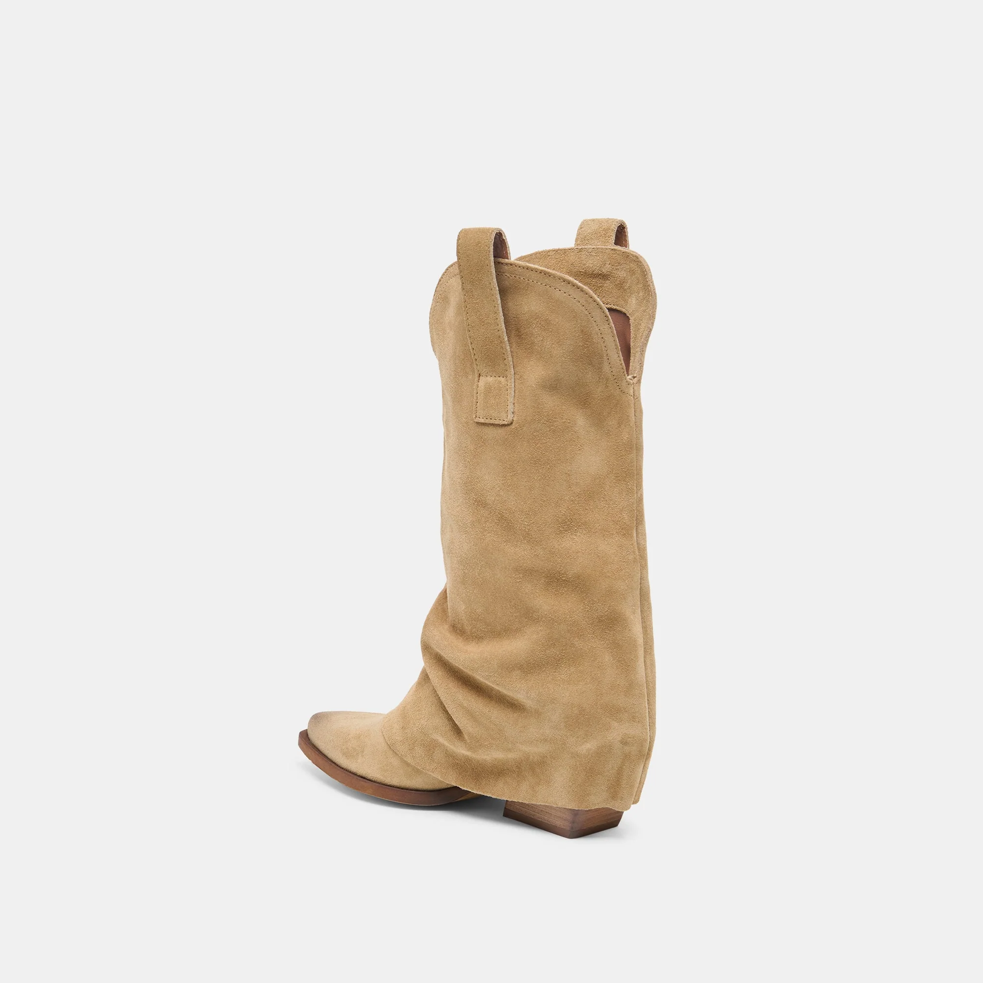 ROGUE BOOTS CAMEL SUEDE