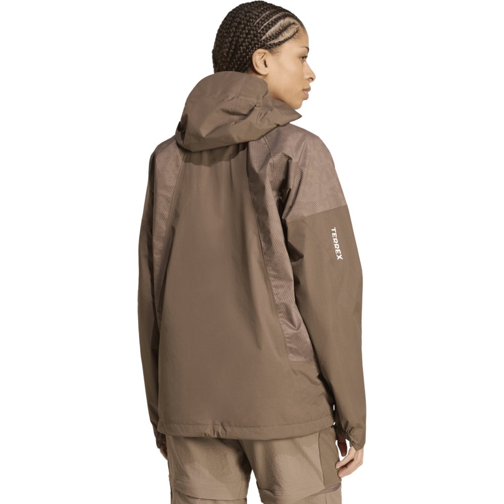 adidas TERREX Xperior 2.5 Layer Hybrid Jacket Women - trace brown KA6960