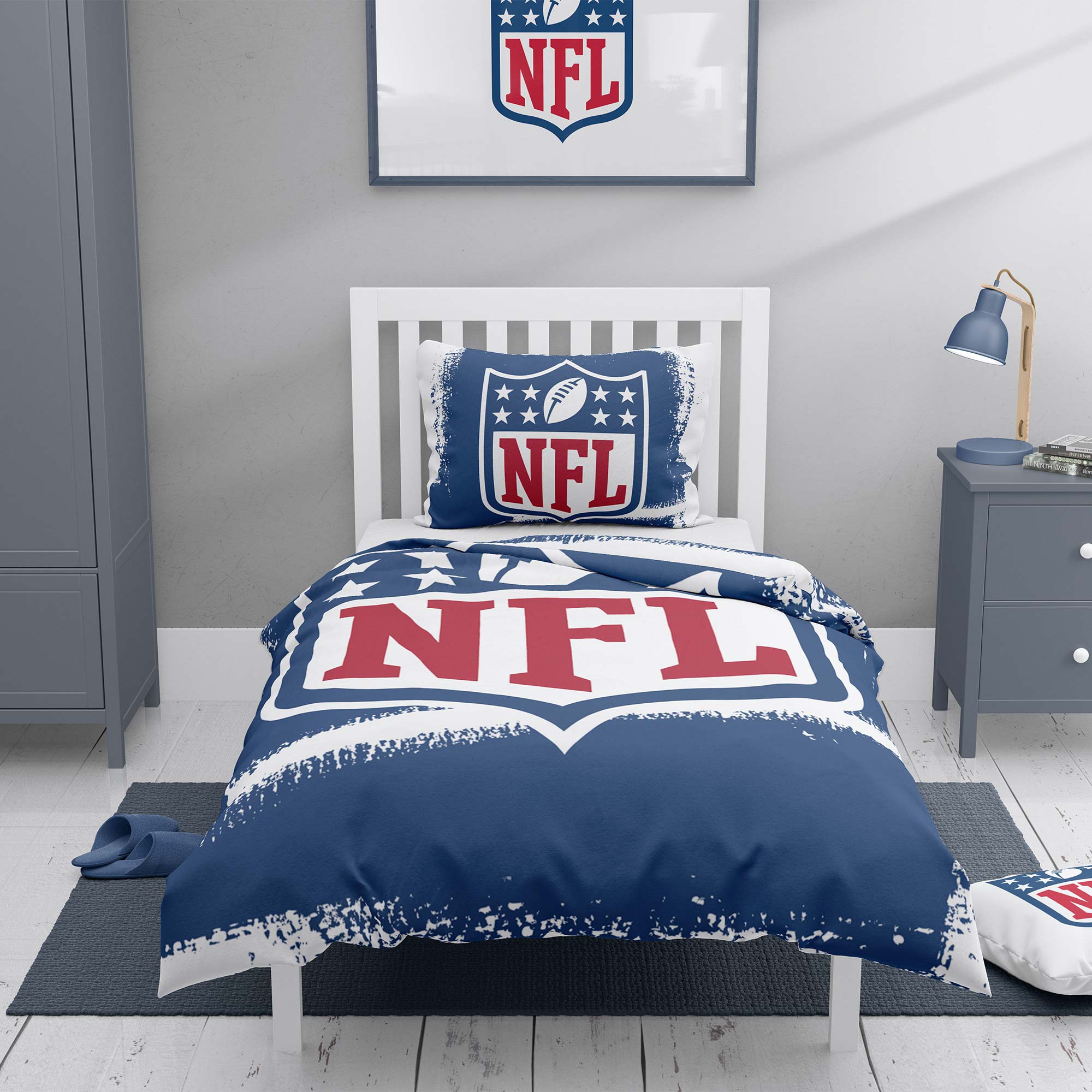 NFL Shield Raw NFL Bedding Set