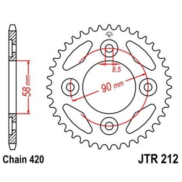 Crown JT. standard steel 212 - 420Ref: Jtc01772A / 1074988003