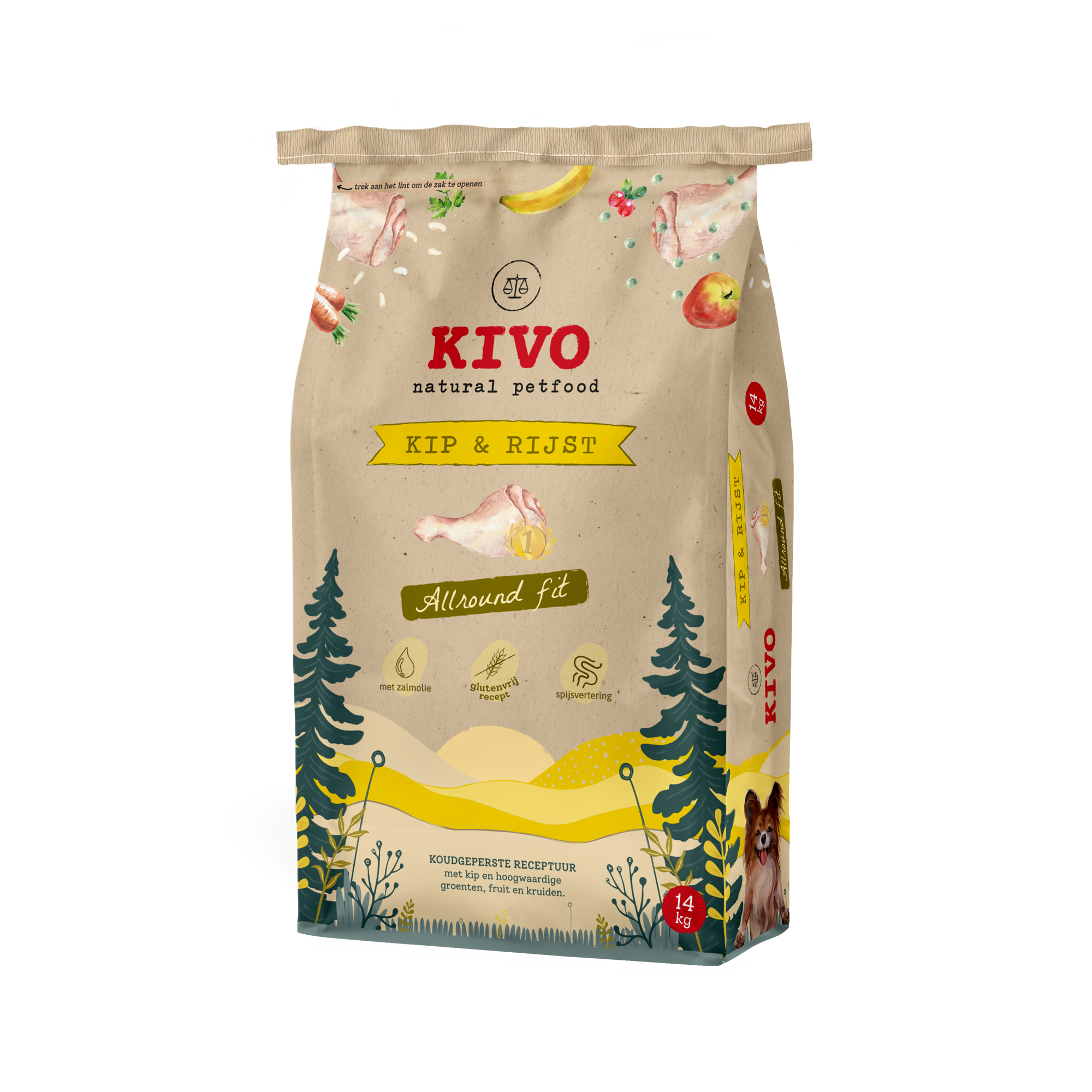 Kivo Chicken and Rice Gluten-Free - 14 kg