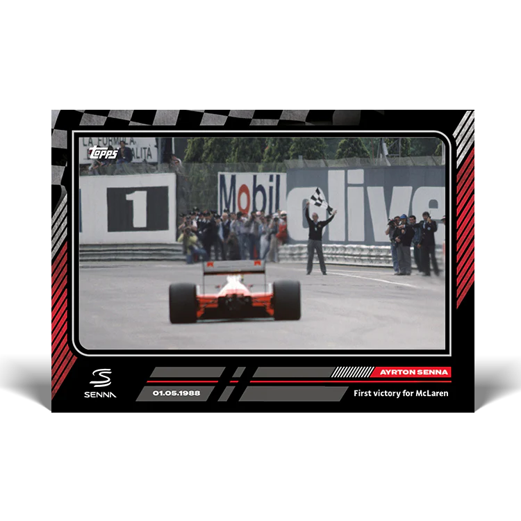 Topps UK - The Story of Senna - Card #16