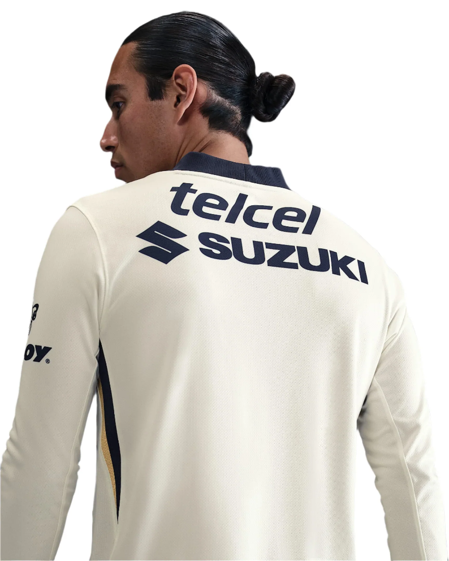 s UNAM 25/26 Long Sleeve Home Jersey (Sail/Club Gold)