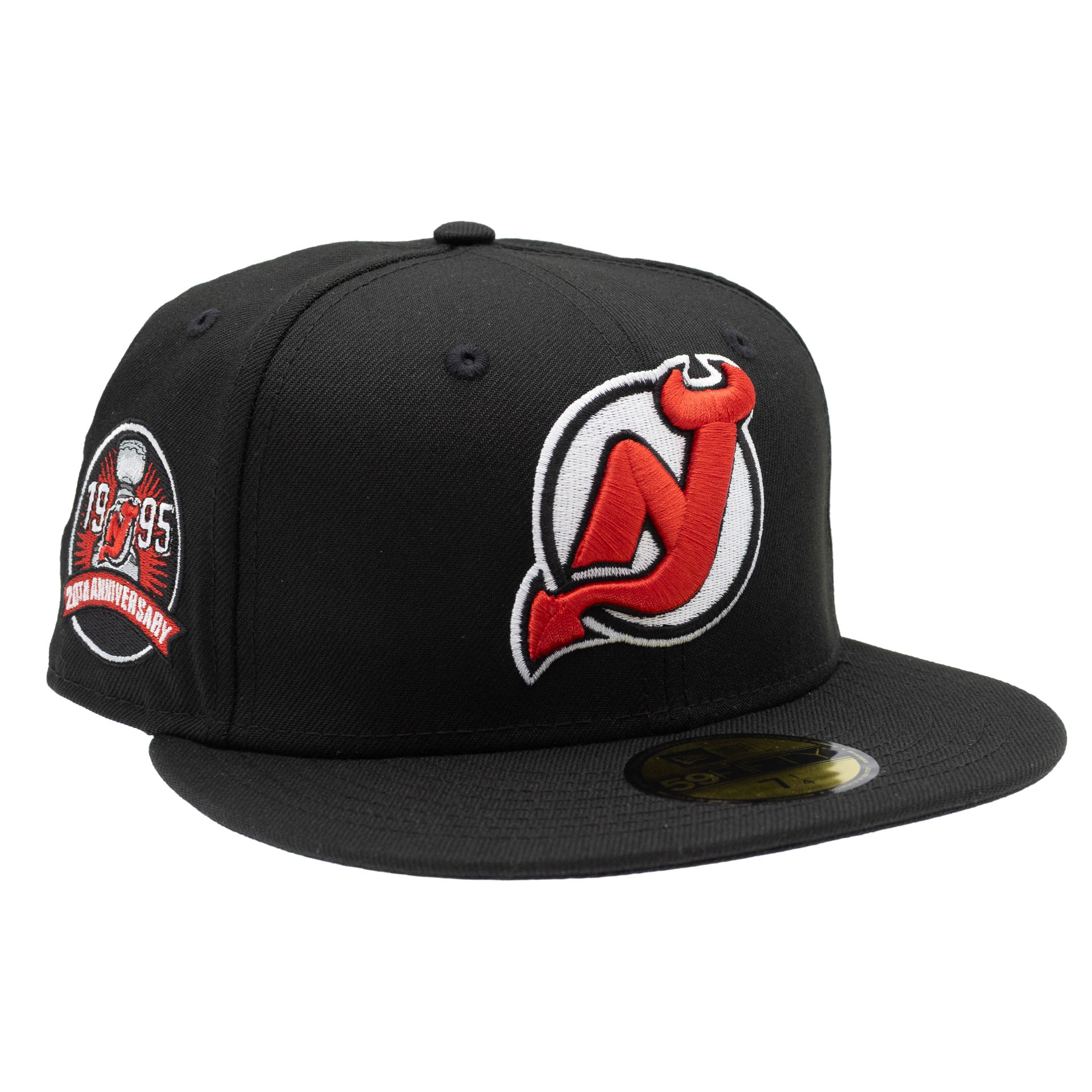 New Jersey Devils 20th Anniversary 59FIFTY Fitted NHL Cap Black