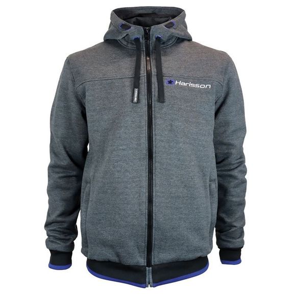 Motorcycle Hoodie Harisson STINGRAY - GreyRef: HN0144