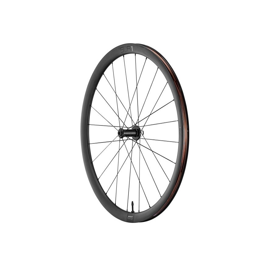 Giant SLR 1 Tubeless Carbon Disc 36 Front Wheel - Clincher - Centerlock - 12x100 mm