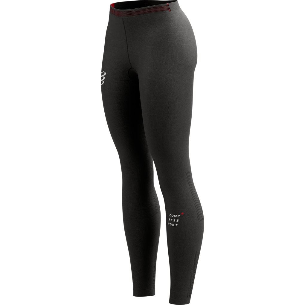 Compressport Under Control Full Tights Women - black