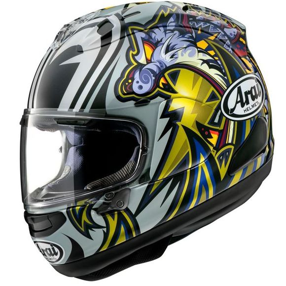 Arai RX-7V EVO Full-Face Helmet - NAKASUGA 4 - REPLICA - MulticolorRef: AI0631