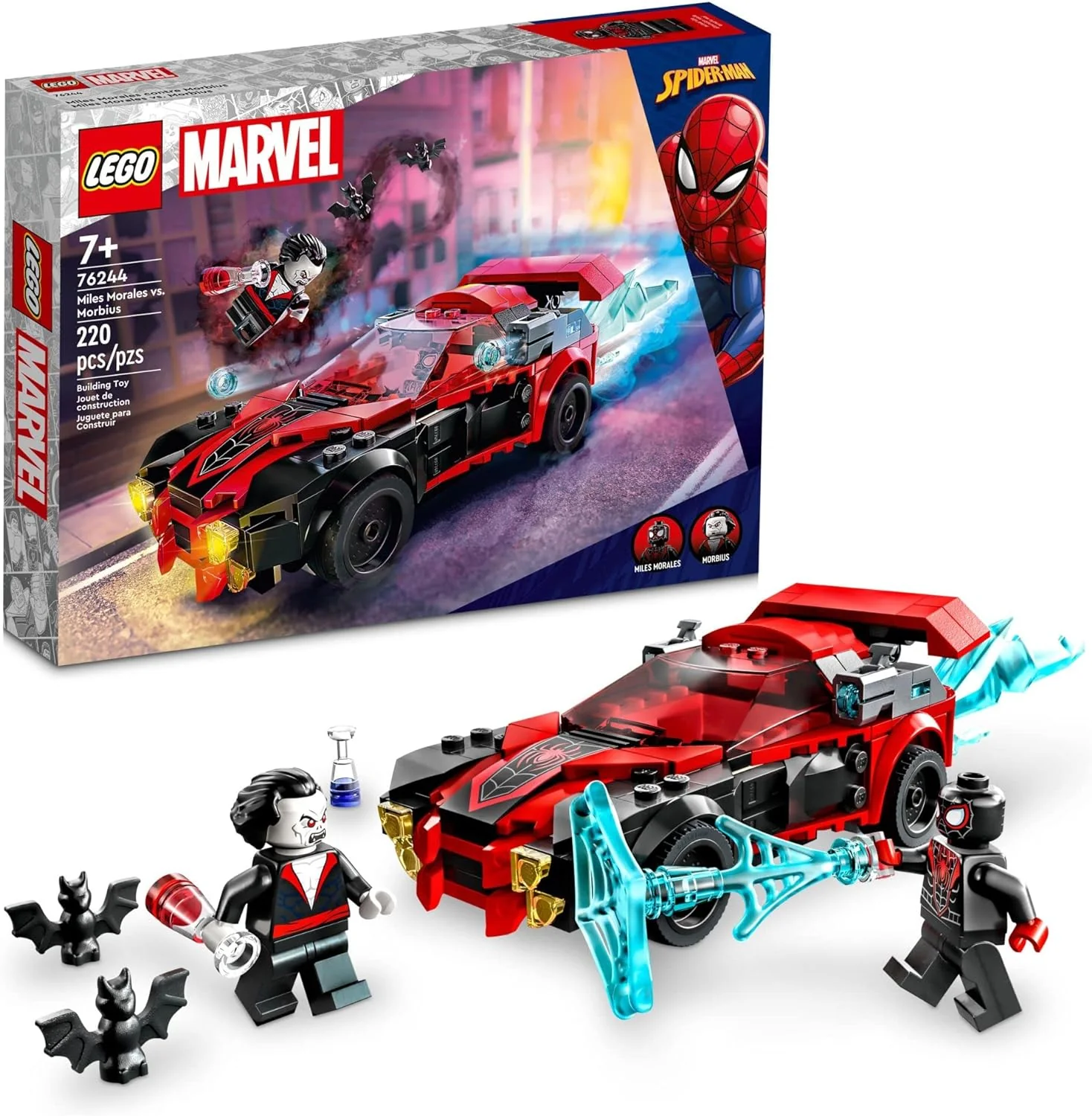 76244 Miles Morales vs. Morbius LEGO