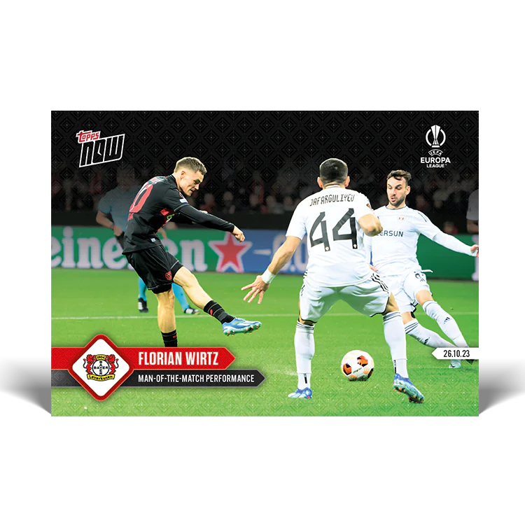 Topps UK - 4 Card Bundle - UEL TOPPS NOW® - #13-#16